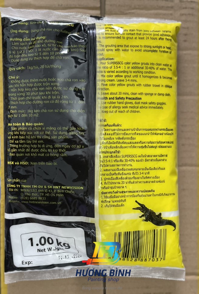 Keo chà ron Thái Lan Cá Sấu Super SSCG (1kg)