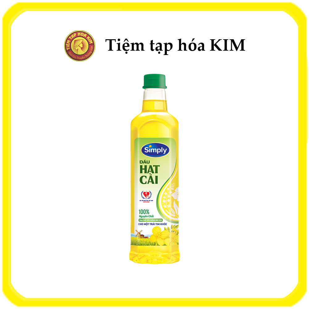 Dầu Ăn Simply Chai 1 Lít