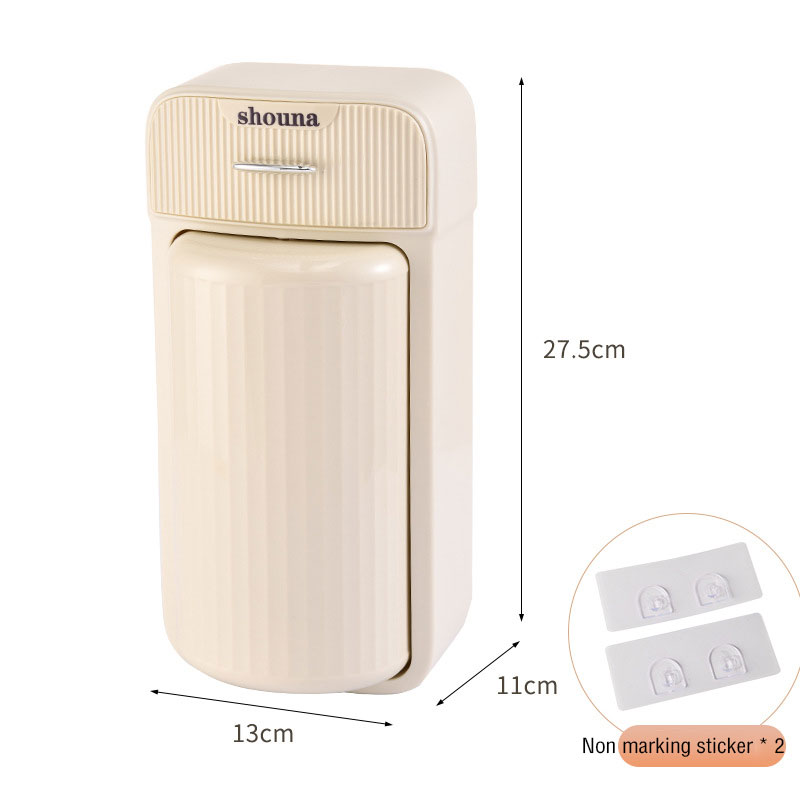 Cosmetics storage box skin care products storage rack dresser wall-mounted waterproof bathroom rack save space