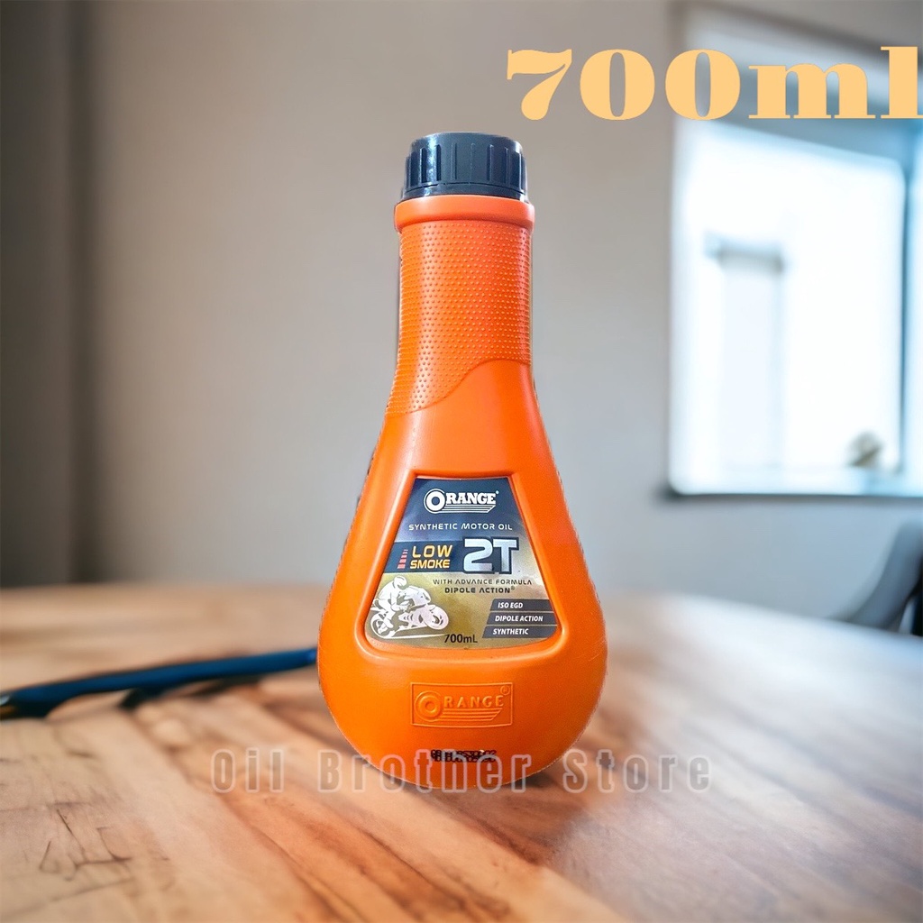 Nhớt 2 thì cam Orange Indonesia
