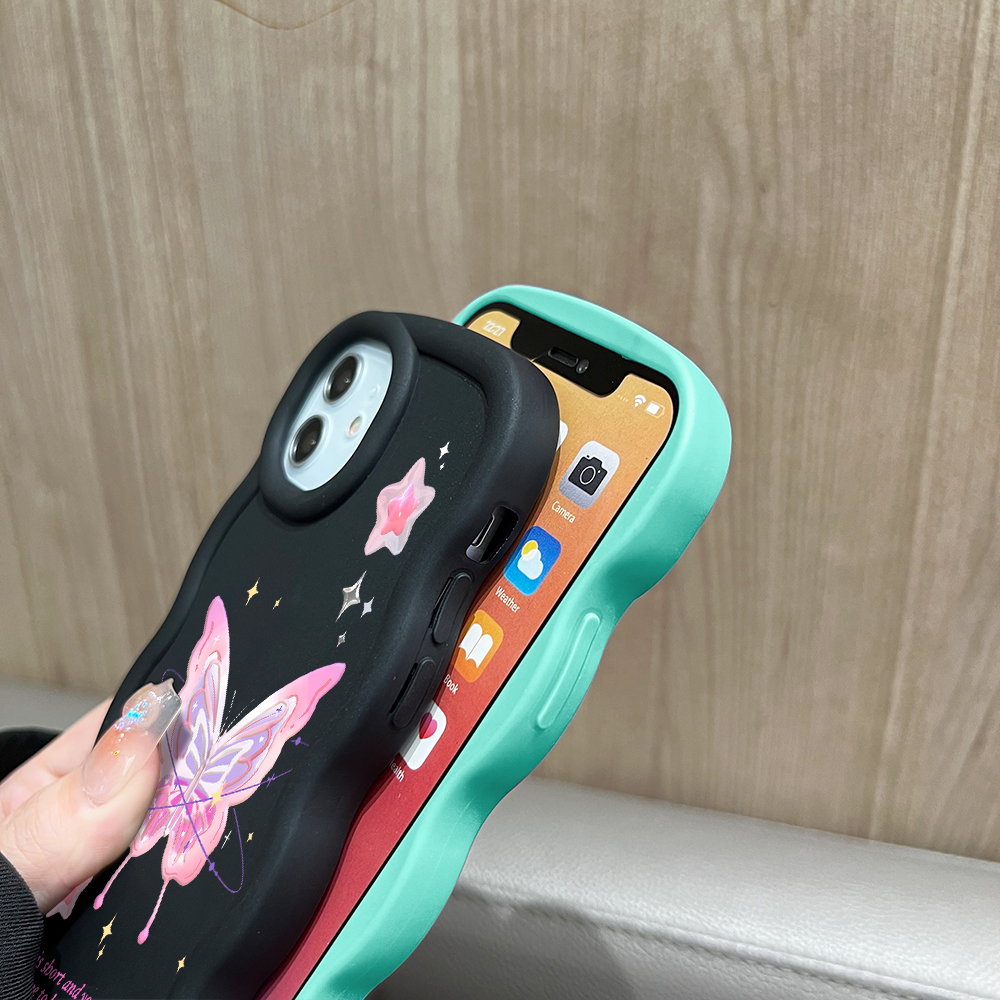 Hontinga%20for%20Redmi%2014C%20Back%20Cover%20Pink%20Butterfly%20Pattern%20Luxury%20Phone%20Cover%20Soft%20Silicone%20Macaron%20Wave%20Mobile%20Case%20-%20Image%207