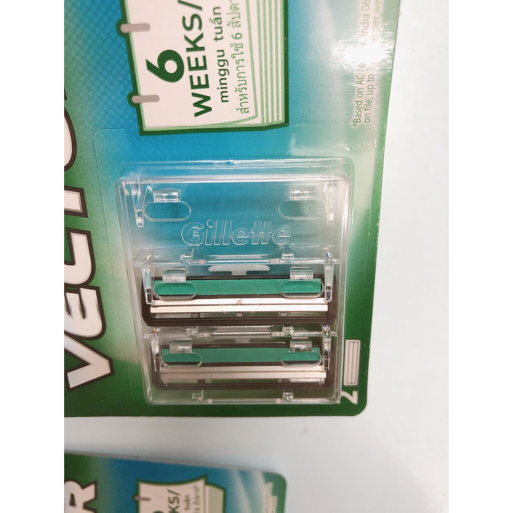 Lưỡi Dao Cạo Râu Đôi Gillette Vector