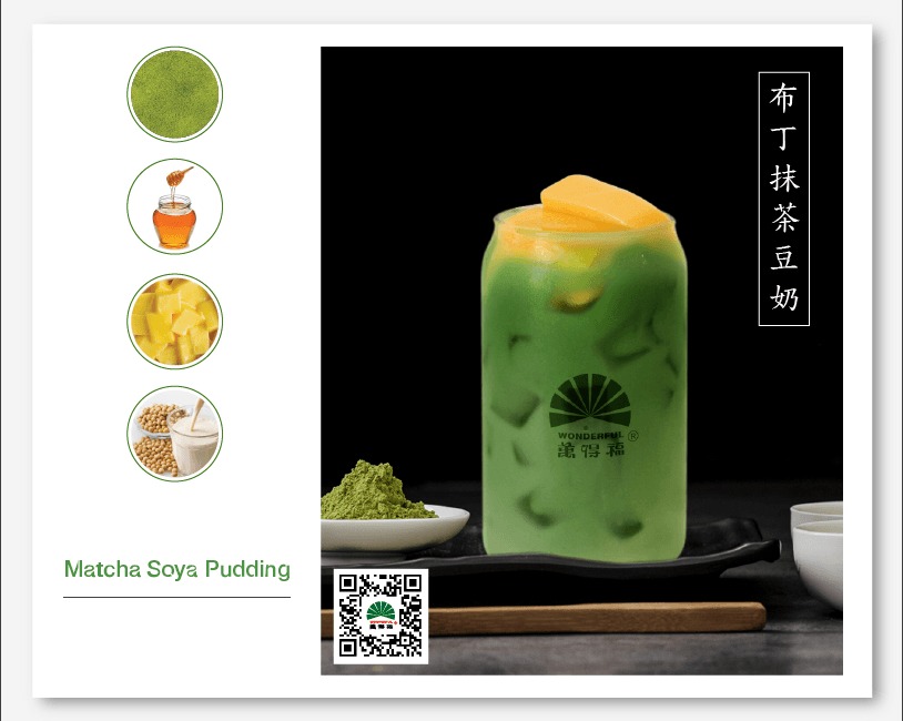 Bột matcha Wonderful bịch 1kg