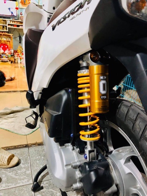 Combo pô e scoopy 4 món gắn như zin cho vision 2014-2019 ( tặng kèm tem titan esp)