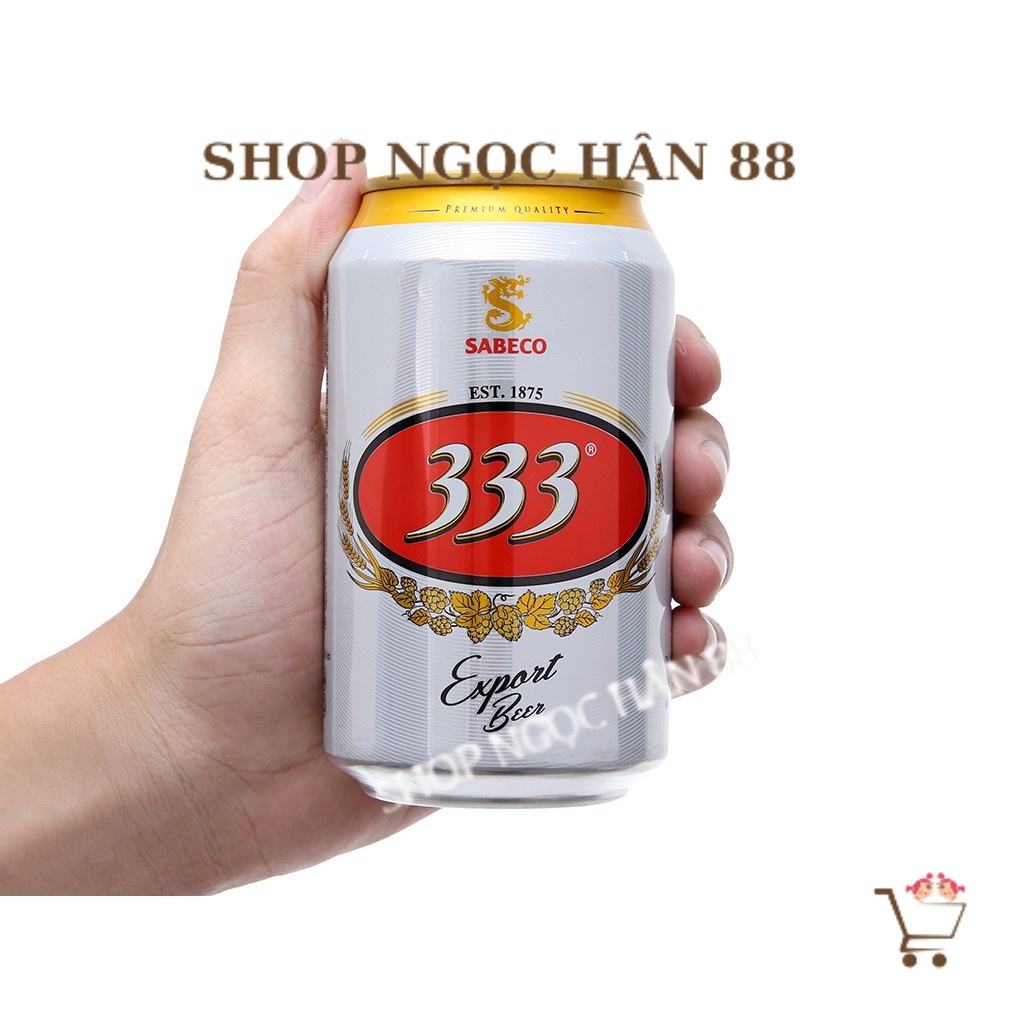 1 Lon Bia 333 (330ml/lon) date luôn mới