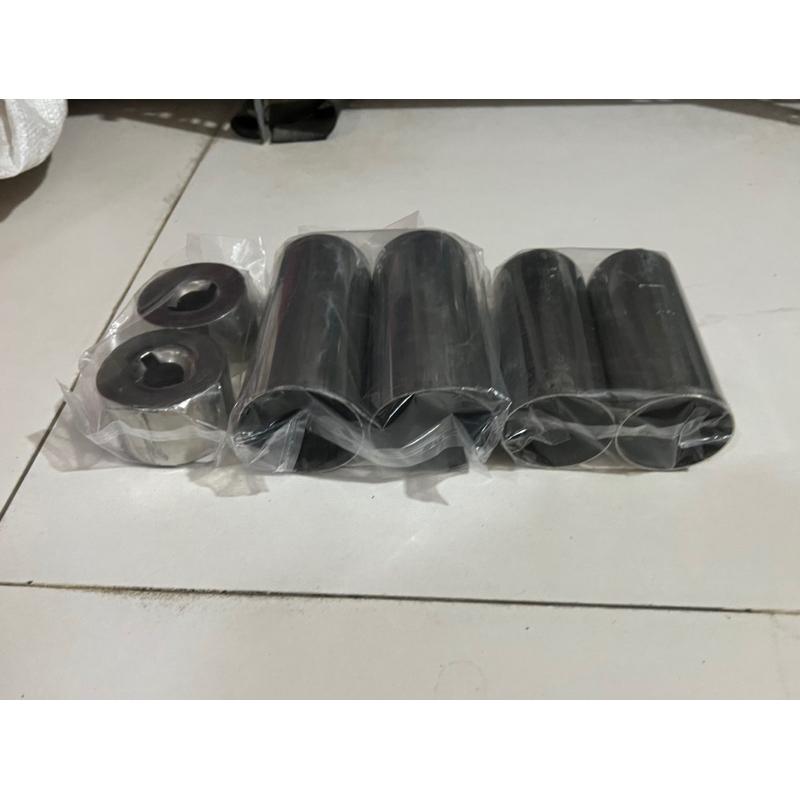 bộ ốp áo phuộc sau inox xe Dream