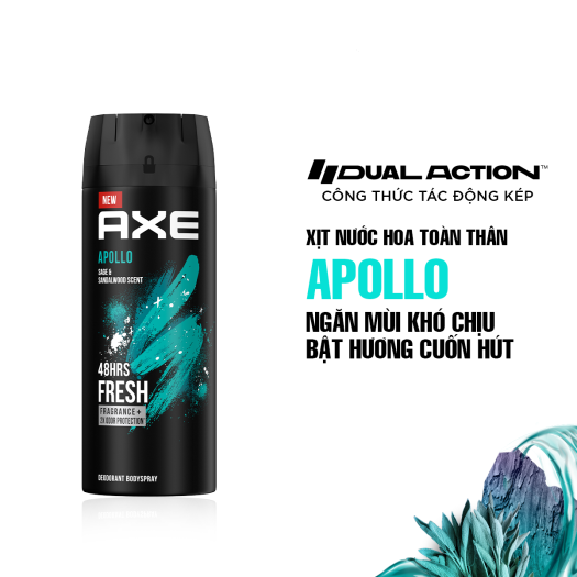 Xịt khử mùi nam AXE Body Spray for Men - 150ml