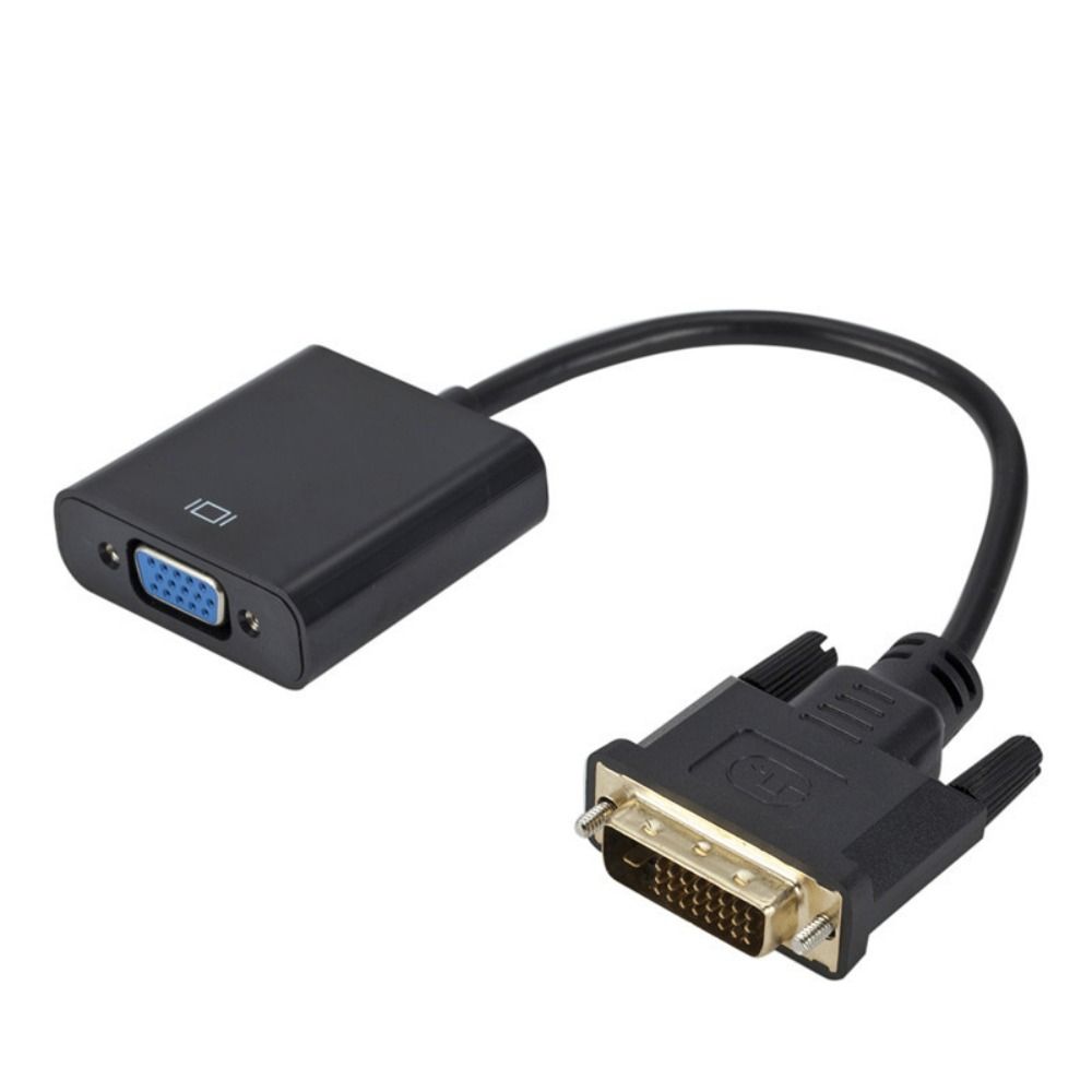 Gkffu dvi sang vga bộ chuyển đổi dvi-d dvi sang vga đầu vào dvi đầu ra vga bộ chuyển đổi dvi sang vga thao tác đơn giản dvi-d 25 chấu dvi-d chuyển đổi dvi sang vga máy tính để bàn