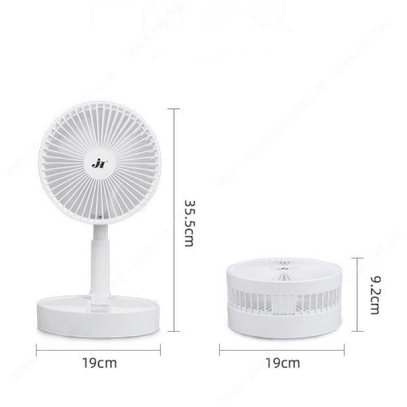 Quạt mini tích điện - Folding USB Fan