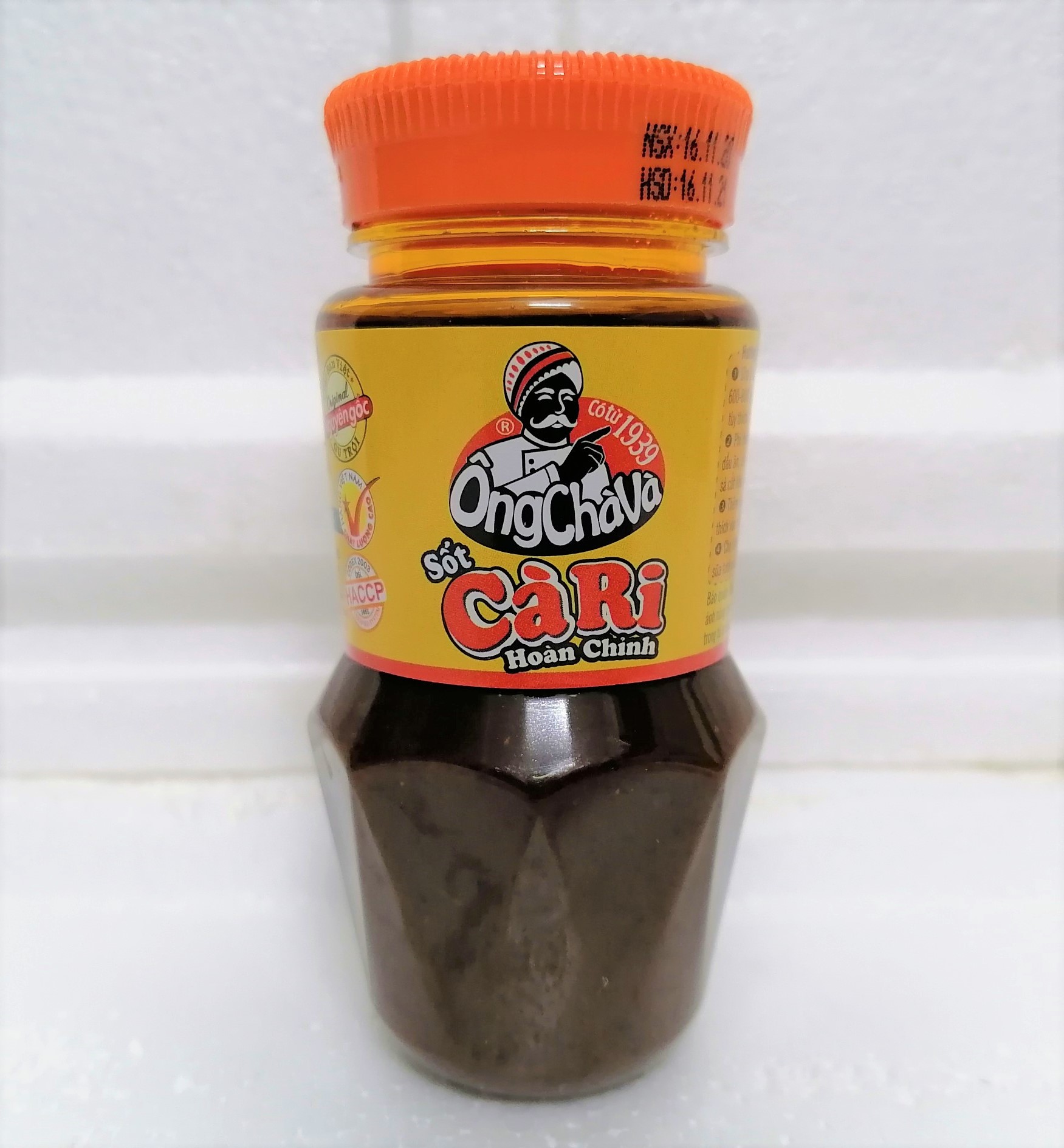 Xốt cà ri hoàn chỉnh ông chà và curry sauce