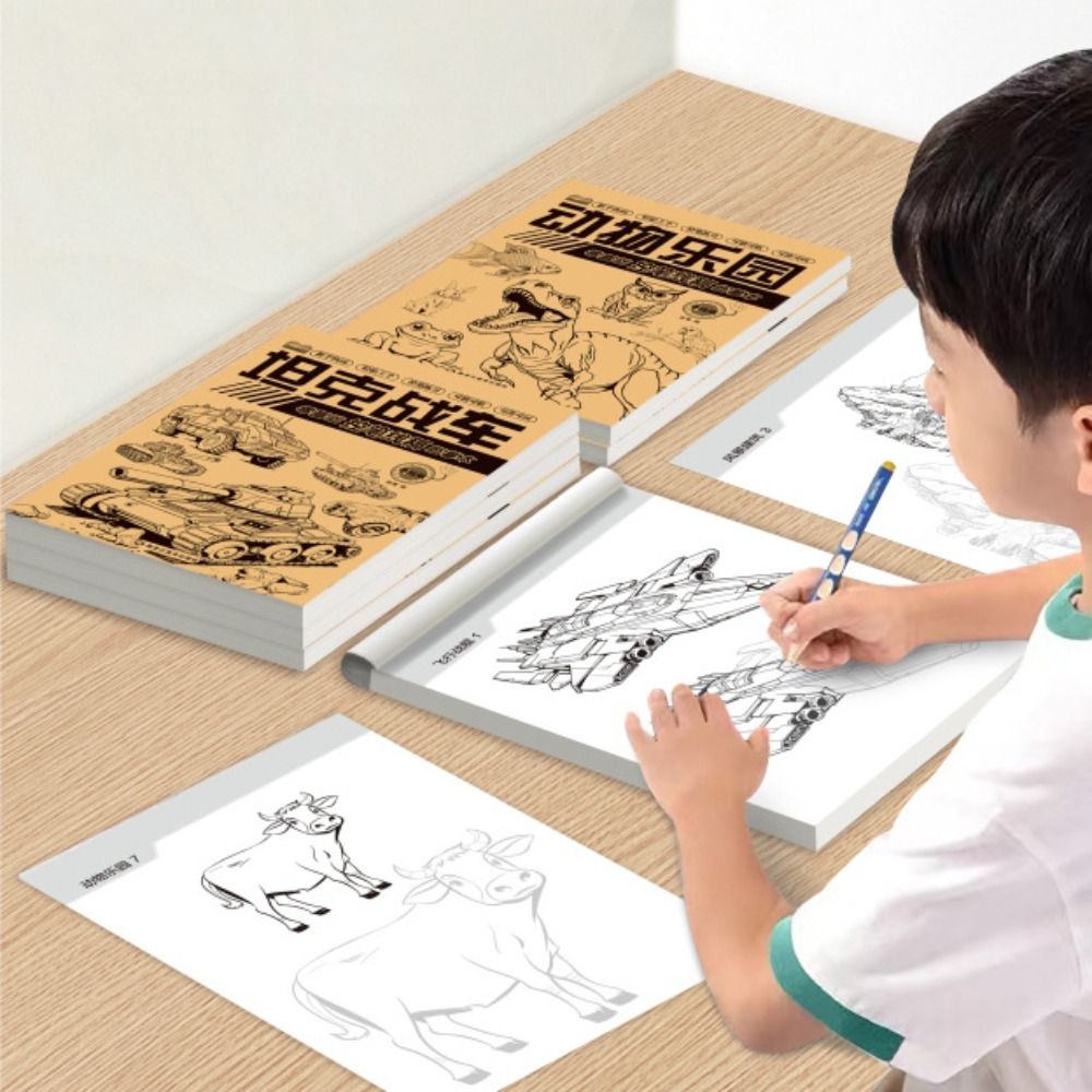 Art Supplies Novice Hand Drawn Tutorial Zero Basic Tracing Line Draft ...