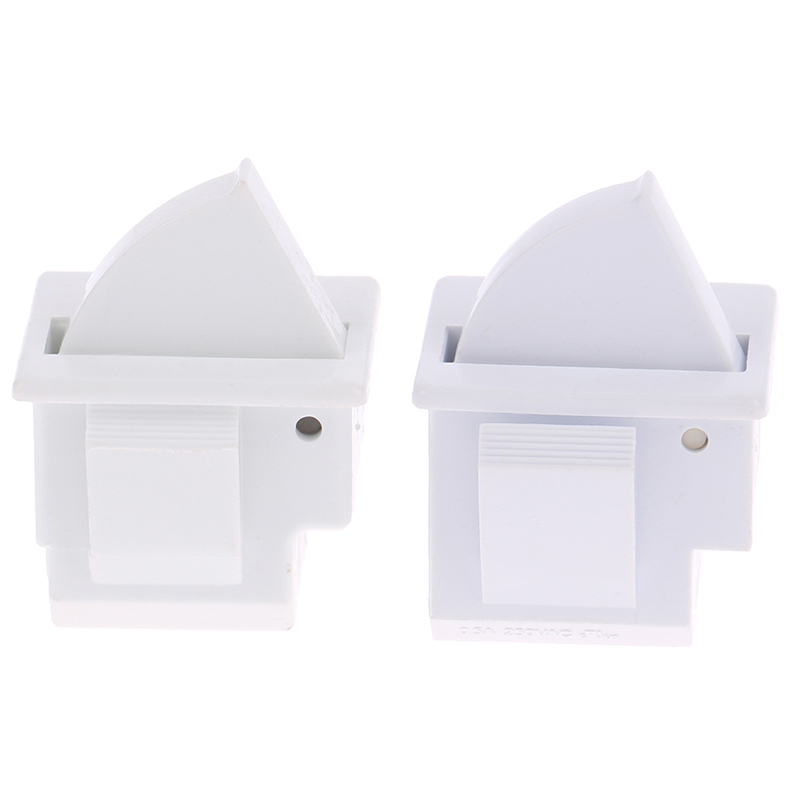 godessing 2-pin 3-pin plug Refrigerator Door Light Switch Parts Control Lighting Compatible With Rongsheng Hisense Haier Refrigerator Light Door Control Switch Parts Replacement