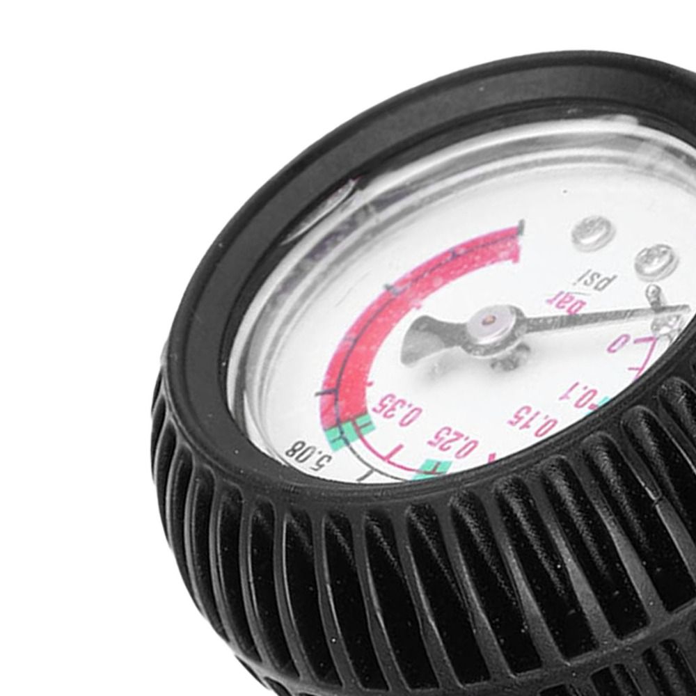Monitoring 0~5 PSI Air Pump Pressure Gauge 1.5 Meter Dial PVC Material ...