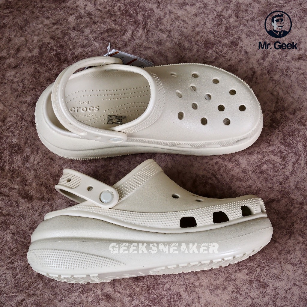 GeekSneaker GIÀY CLOG UNISEX CROCS CRUSH CLASSIC