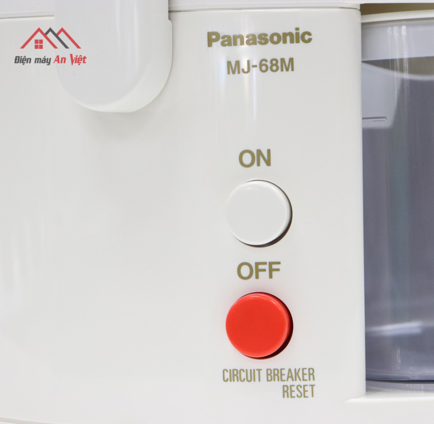 Máy ép hoa quả Panasonic MJ-68MWRA - Hàng Chính Hãng