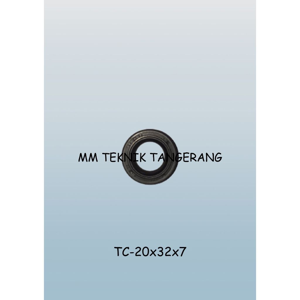 EAI Oil Seal 32mm X 50mm X 10mm TC Double Lip w/Spring. Metal Case