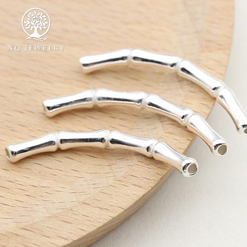 [HCM]Charm S925 Ống đốt tre - NQ Jewelry
