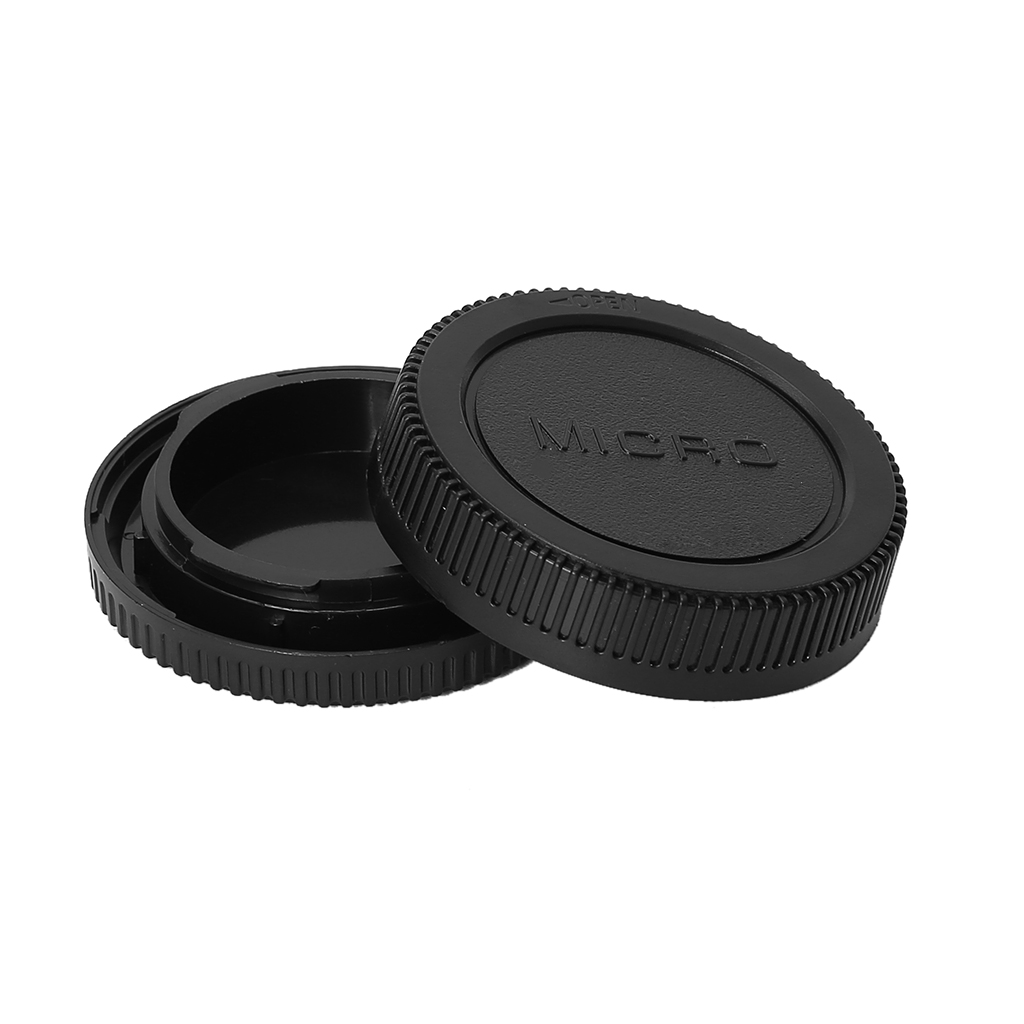 Nắp máy ảnh trước & Nắp thay thế ống kính phía sau cho Olympus cho Panasonic Micro 4/3 mount Thân máy & ống kính EF thay thế