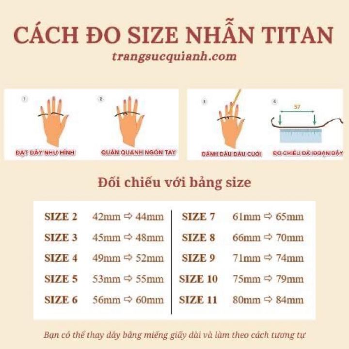 NHẪN TITAN HỌA TIẾT HÌNH THOI VÀNG