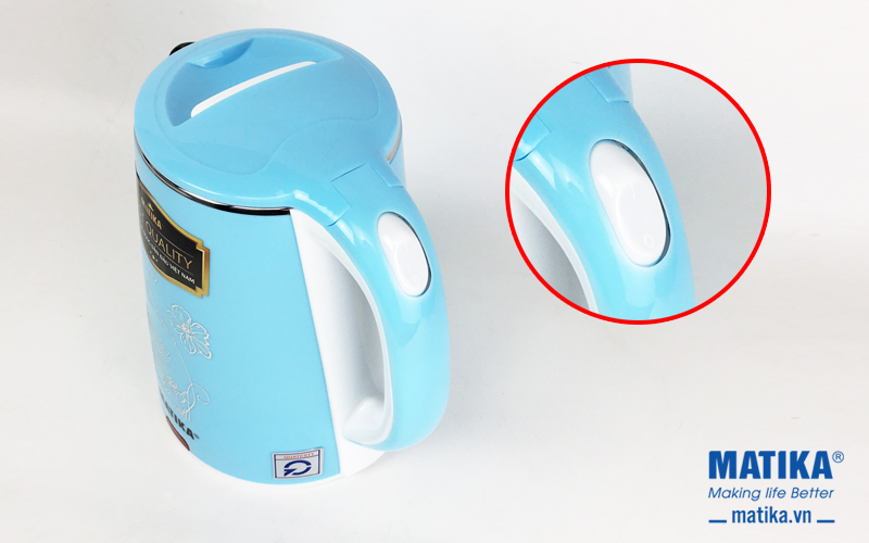ẤM ĐUN NƯỚC SIÊU TỐC 2 LỚP MATIKA MTK-20 2.0 LÍT