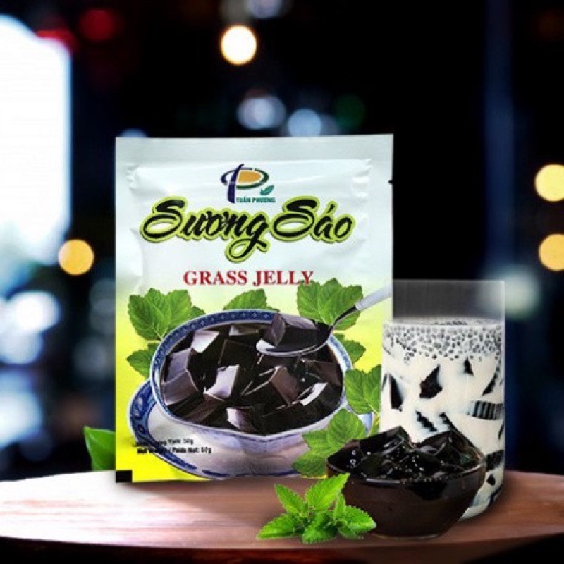 Bột Thạch Sương Sáo Đen 50g
