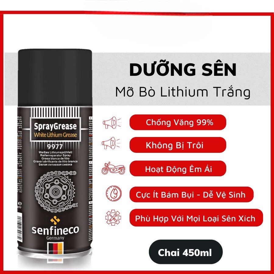 Dưỡng sên chống văng SENFINECO 9924 - 9941