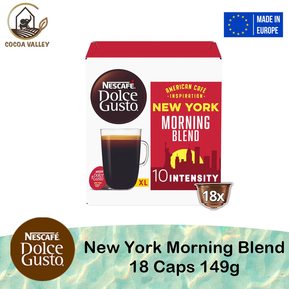 Nescafe Dolce Gusto New York Morning Blend 18 Caps 149g Lazada