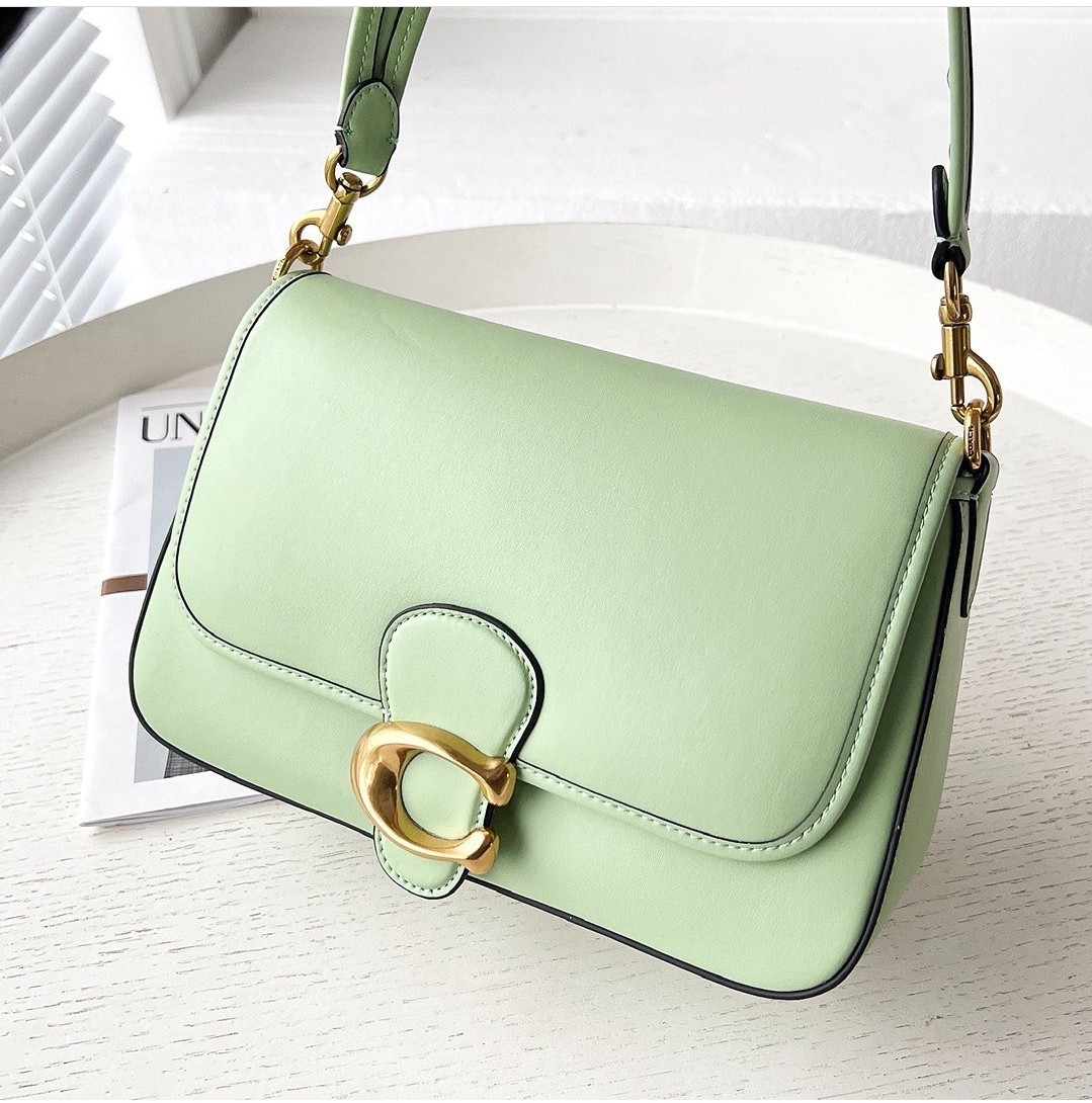 Original Coach C9804 Soft Tabby Smooth leather Women's Crossbody Bag