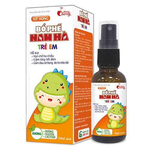 Xịt họng bổ phế Nam Hà Trẻ em