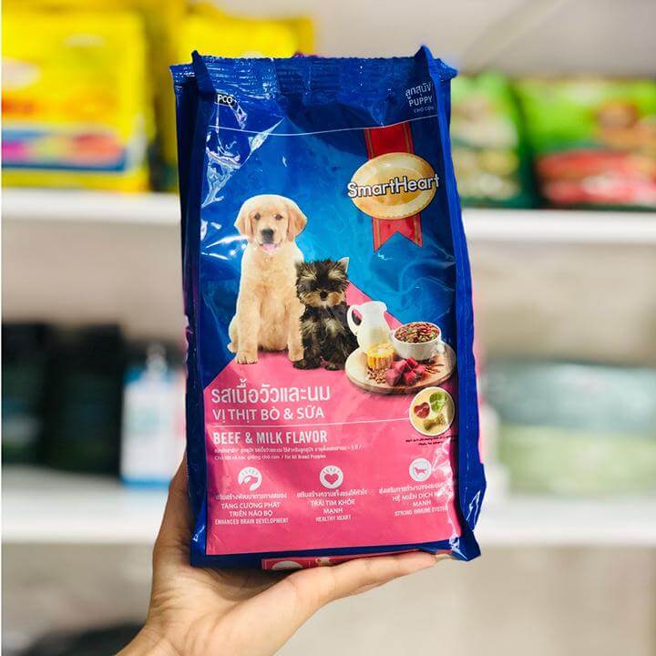 Thức ăn cho chó con Smartheart 400gr