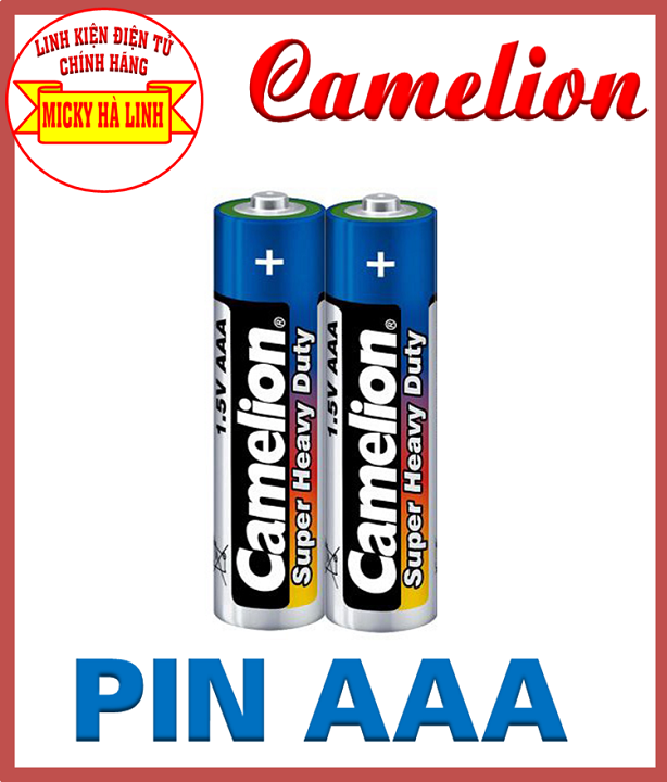 Cặp 2 viên pin AAA Camelion 3A Camelion