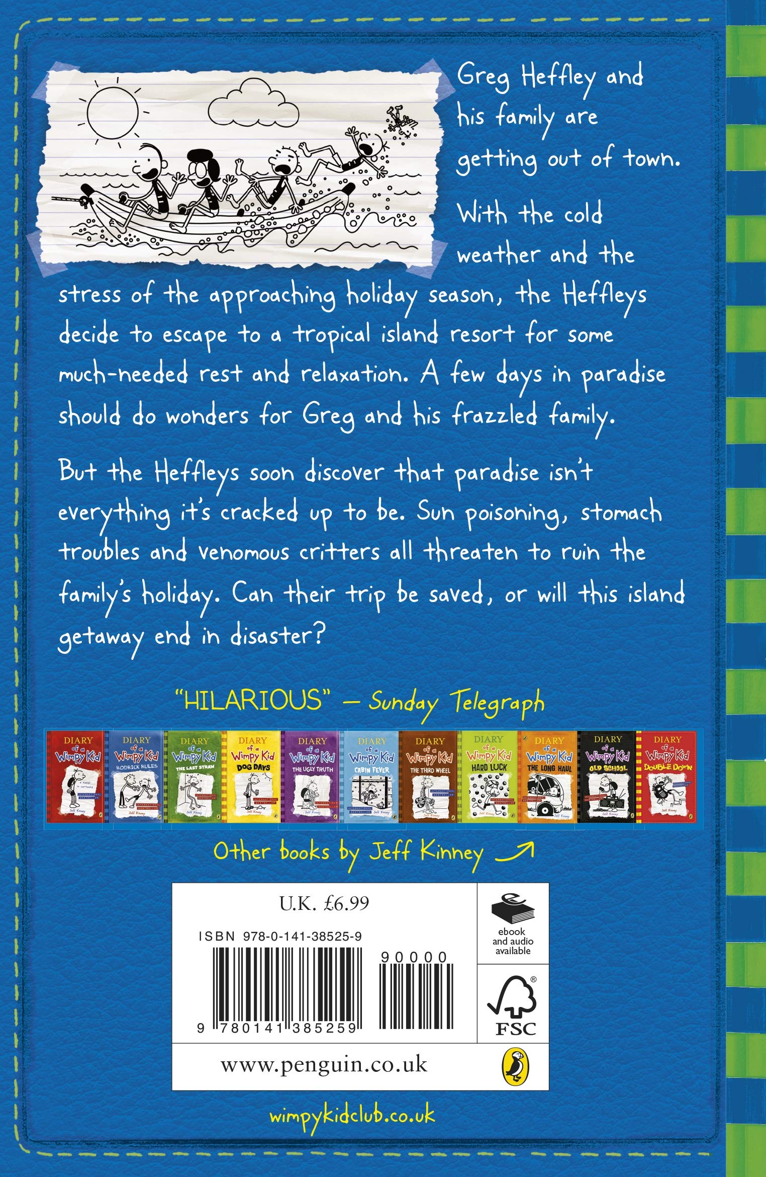 Diary of a Wimpy Kid: The Getaway (Book 12)