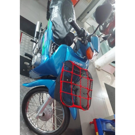Dây trùm rổ bọc rổ xe máy thun lưới đủ màu