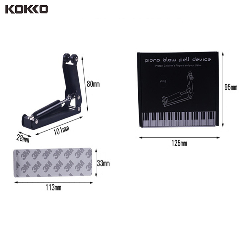 Thiết Bị Đàn Piano Đứng Siêu Mỏng Đóng Chậm Mềm, Tấm Giảm Áp Thủy Lực Thiết Bị Giảm Tốc Đàn Piano Giảm Dần