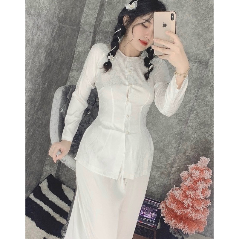 Đồ Lam Đi Chùa # Bà Ba Lụa Siêu Mát