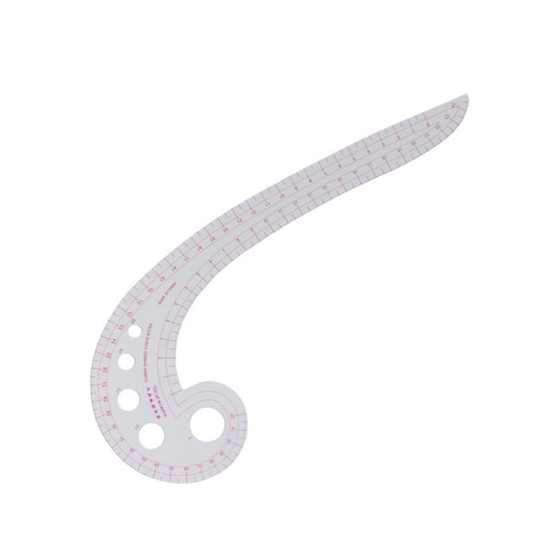 Multifunction Plastic French Curve Ruler Measure Tailor Ruler Making ...