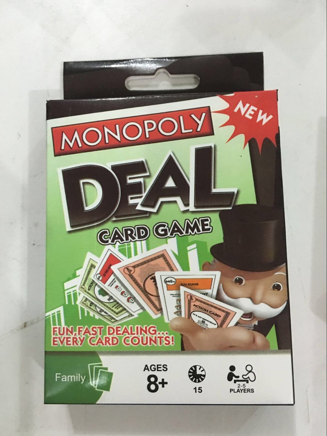 Monopoly Deal Card Game Table Game - Bubble Store
