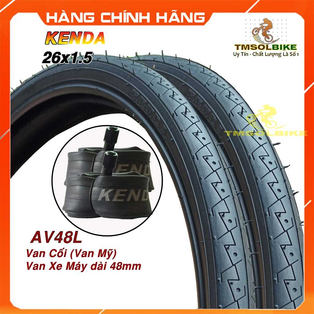Vỏ, ruột xe đạp kenda 26×1.5 , săm, lốp xe đạp kenda địa hình gai trơn