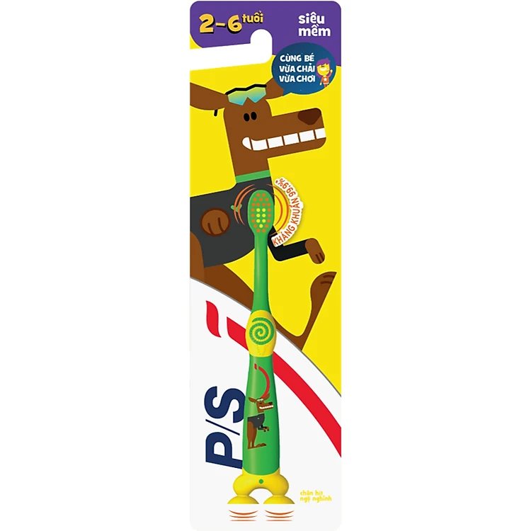 Bàn Chải Đánh Răng PS Cho Bé 2-6 Tuổi