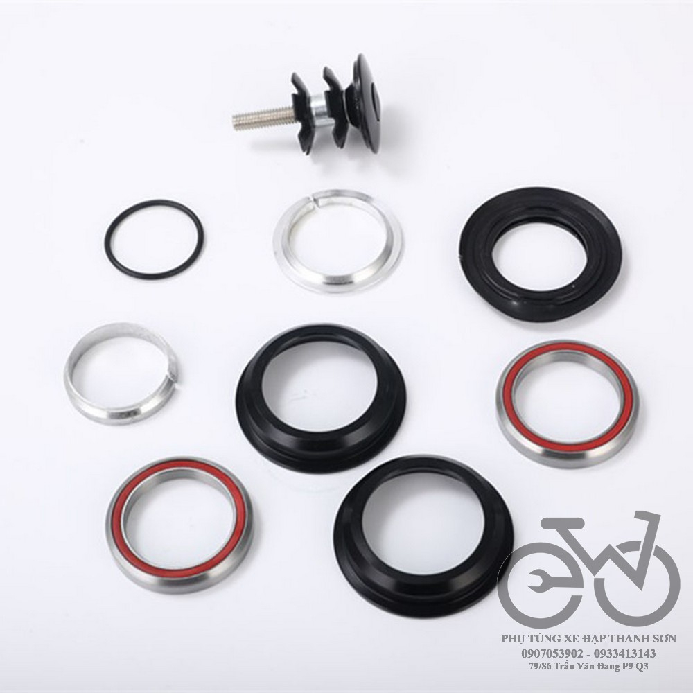 Bộ chén cổ bạc đạn KENLI xe đạp thể thao, chén cổ bạc đạn 44mm, bát phốt bạc đạn