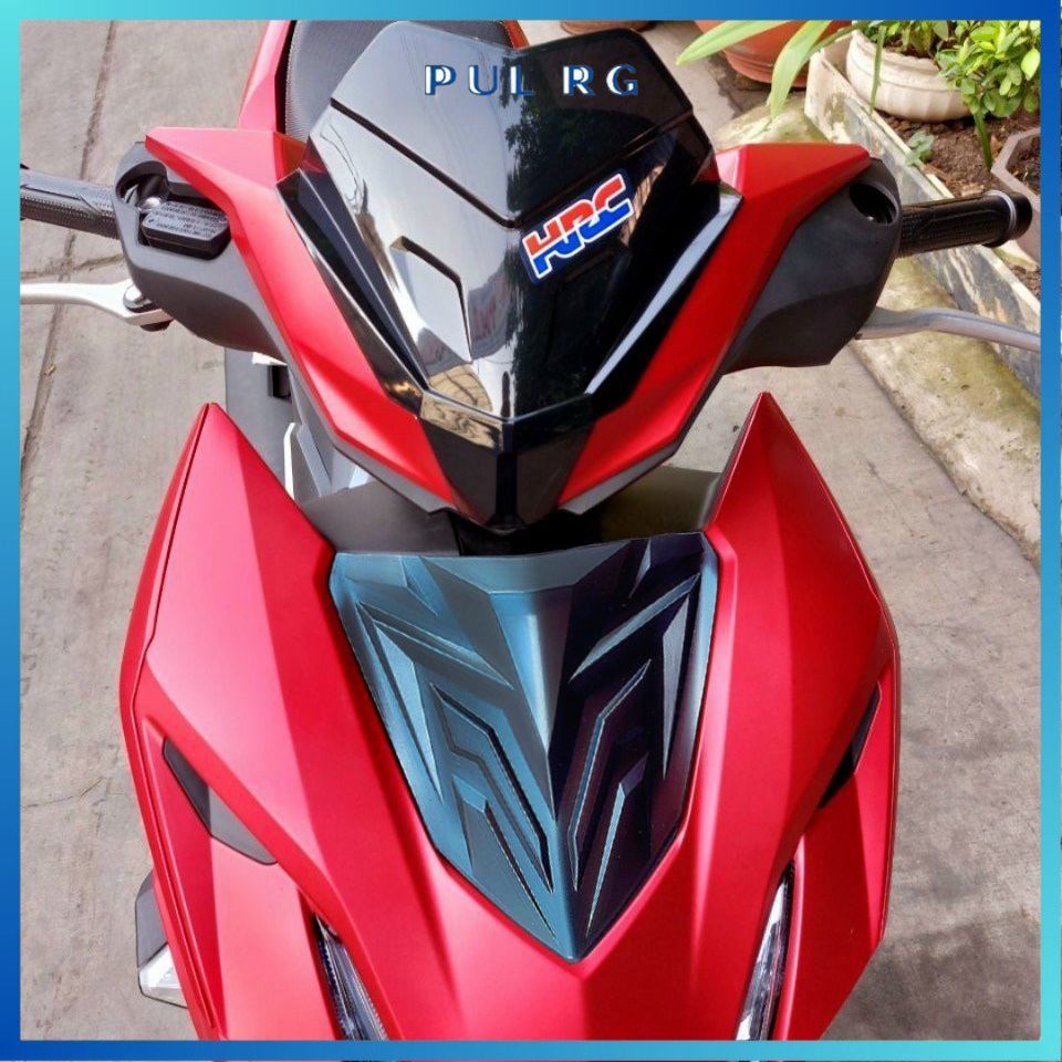 Combo mão ốp đầu xe và chỉ mũi ốp mặt nạ trước Winner X V3 Winner 2022 logo ngẫu nhiên trang trí làm đẹp xe