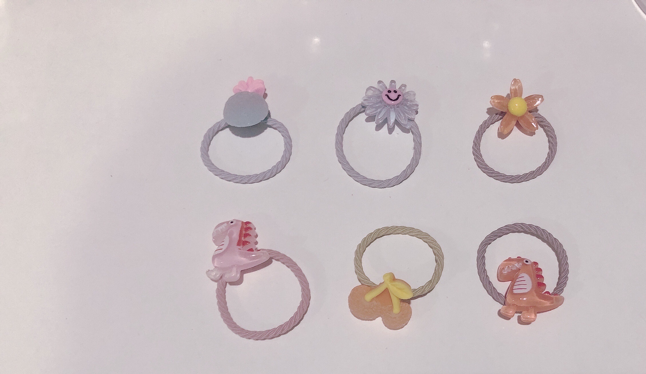 SET 4 DÂY CỘT TÓC MINI ĐÁNG YÊU CHO BÉ - DÂY CỘT TÓC CUTE MIKA MIKA