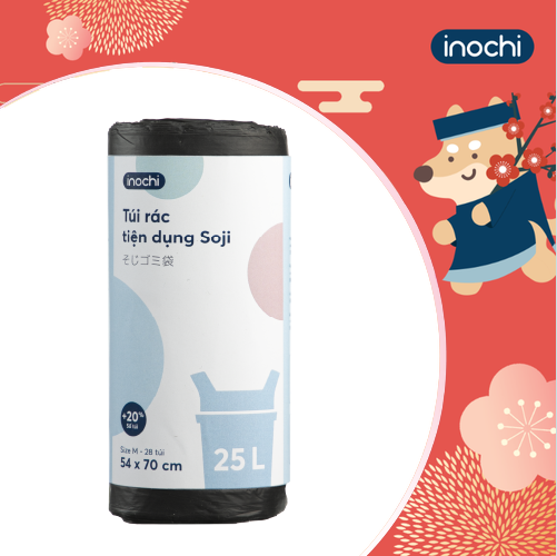 Túi rác tiện dụng Soji (1 cuộn)