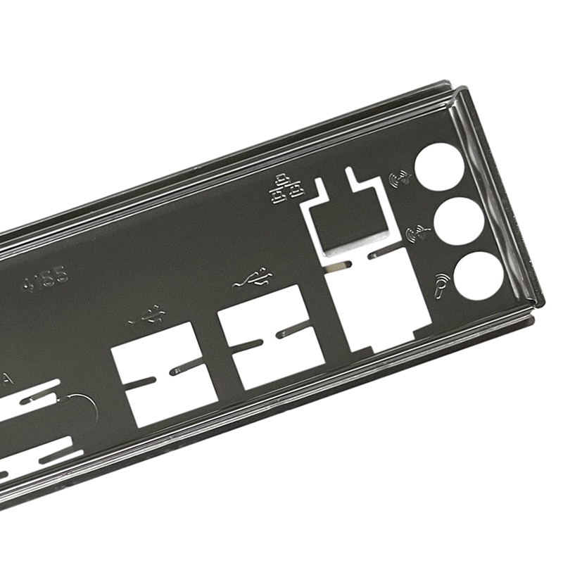 I/O Shield Back Plate for B250C B75 12USB B75 8USB Mining Motherboard IO Baffle Chassis Bracket