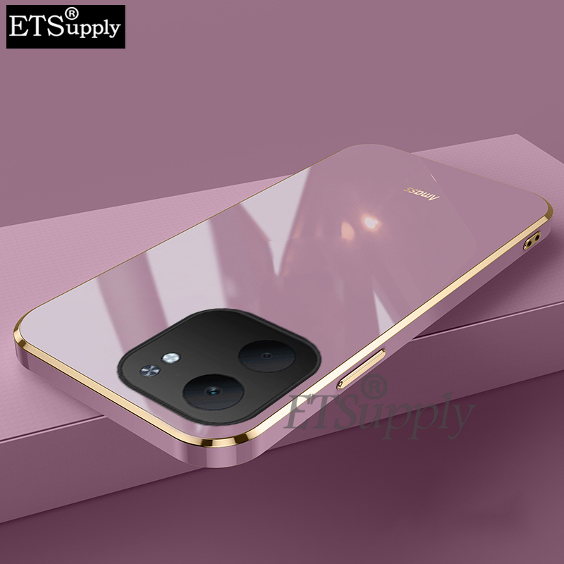 Phone case OPPO A5X Soft Transparent Plating Antioxidant Clear Back Cover OPPO A5X Case.
