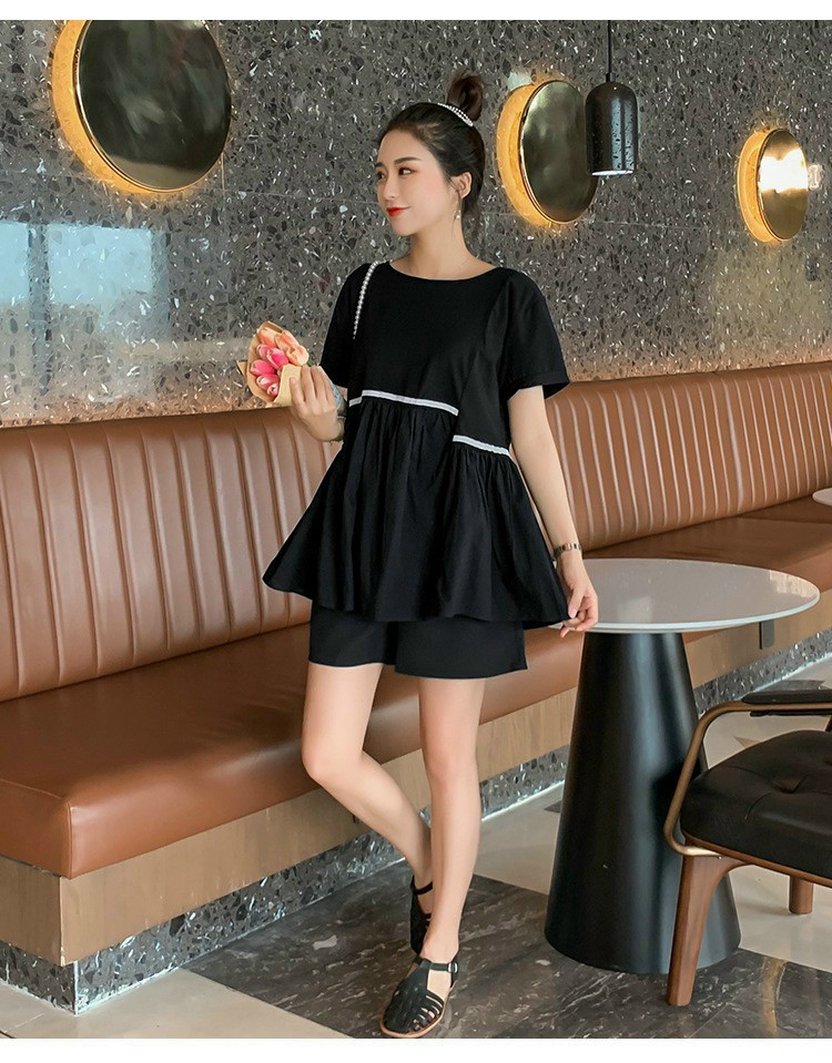 bộ đồ bầu kết hợp sau sinh