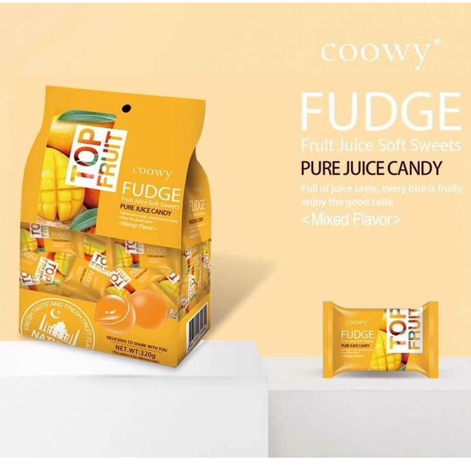 [Hcm] [ĂN LÀ GHIỀN] Gói Kẹo dẻo trái cây TOP FRUIT COOWY