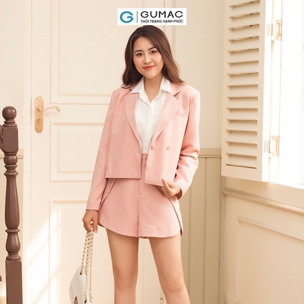 [20H 6.7 - 9.7 |Voucher 8-12%] Quần short đắp vạt thời trang GUMAC QD06065