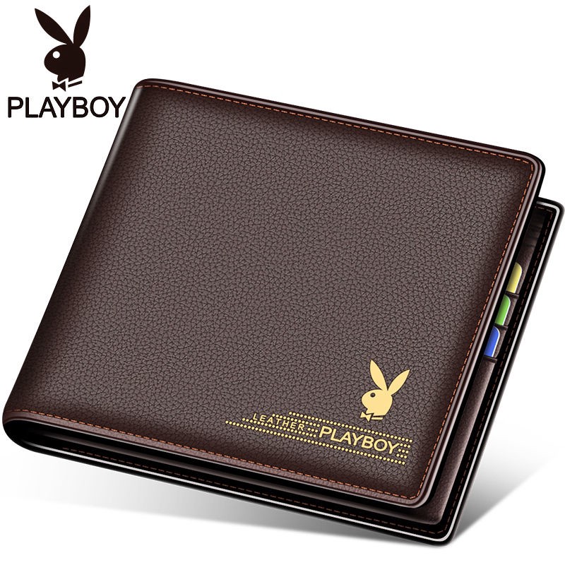 VÍ DA NAM DÁNG NGANG PLAYBOY da đẹp