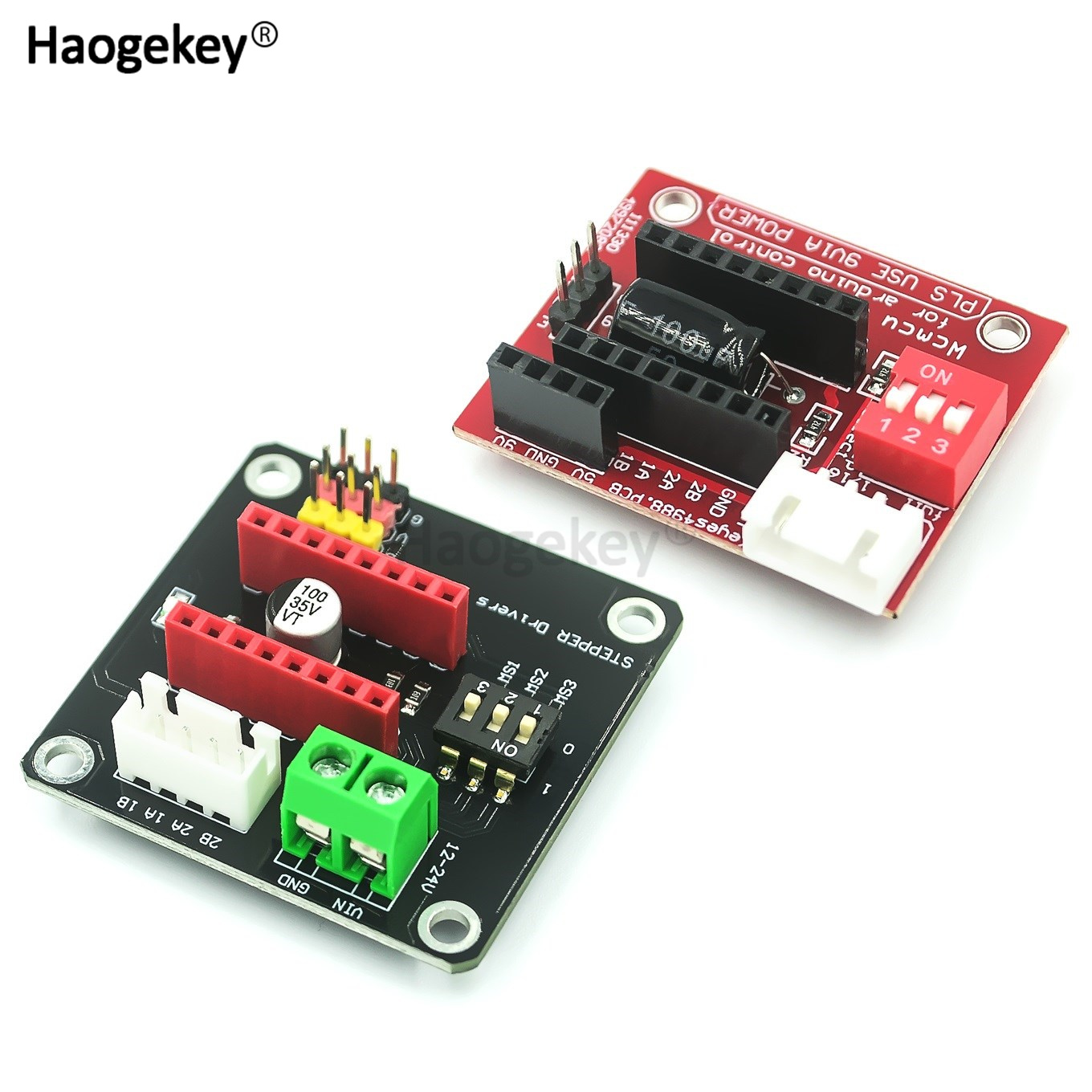 42 Stepper Motor Driver Expansion Board DRV8825 A4988 3D Printer Control Shield Module For Arduino UNO R3 Ramps1.4 DIY Kit One